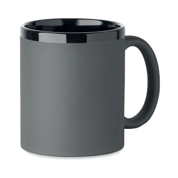 Tazze Con Logo Colore Grigio