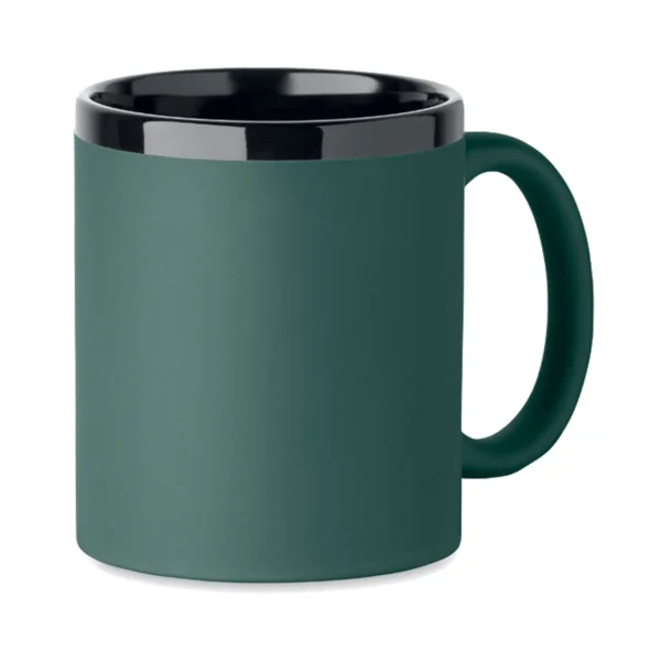 Tazze Con Logo Colore Verde Scuro