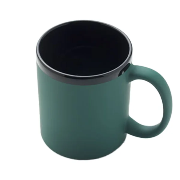 Tazze Con Logo Dentro Verde Scuro