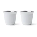 Tazzine Caffe Acciaio Colore Bianco