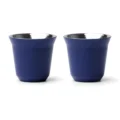 Tazzine Caffe Acciaio Colore Blu