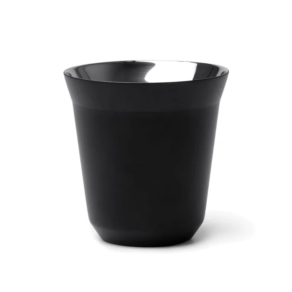 Tazzine Caffe Inox Colore Nero