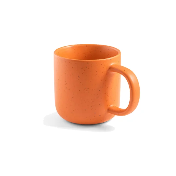 Tazzine Con Logo Colore Arancione