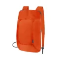 Zaino Pieghevole Con Logo Arancione